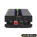 Qoltec Inverter 4000 trapéz 12V -> 230V 2000/4000W USB