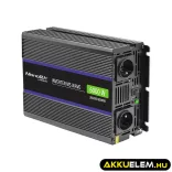 Qoltec Inverter 6000 trapéz 12V -> 230V 3000/6000W USB