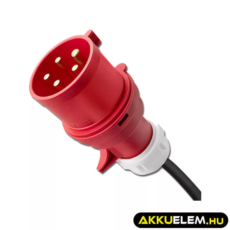 Qoltec EV töltő Elektromos autó töltő 2-in-1 Type2 7kW 230V CEE 3 PIN LCD Hordozható 5m