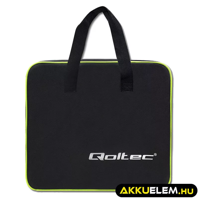 Qoltec EV töltő Elektromos autó töltő 2-in-1 Type2 Szabályozható töltőáram SCHUKO 3.5kW 230V LCD Hordozható 5m