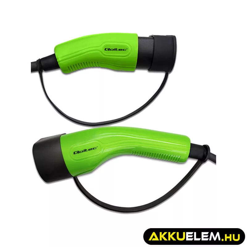 Qoltec EV töltőkábel E-autó töltőkábel Type 2 22kW 32A 5m