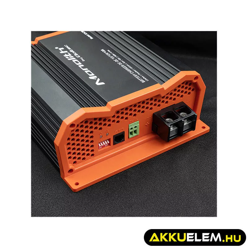 Qoltec DC-DC töltő LiFePO4 AGM 12V akkumulátorokhoz 40A 500W