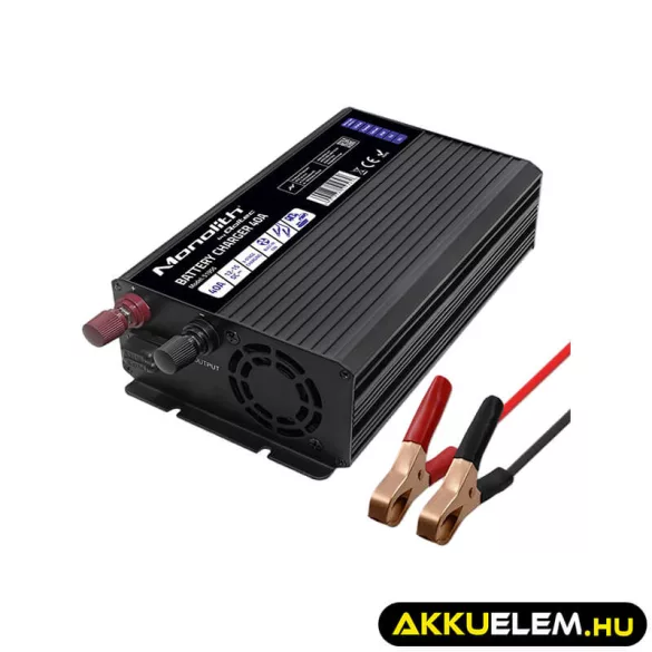 Qoltec Okostöltő LiFePO4 AGM GEL SLA akkumulátorokhoz 40A 12V