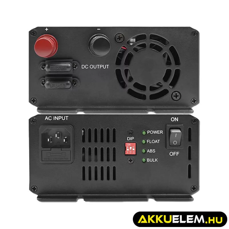 Qoltec Okostöltő LiFePO4 AGM GEL SLA akkumulátorokhoz 40A 12V