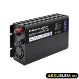 Qoltec Okostöltő LiFePO4 AGM GEL SLA akkumulátorokhoz 20A 24V