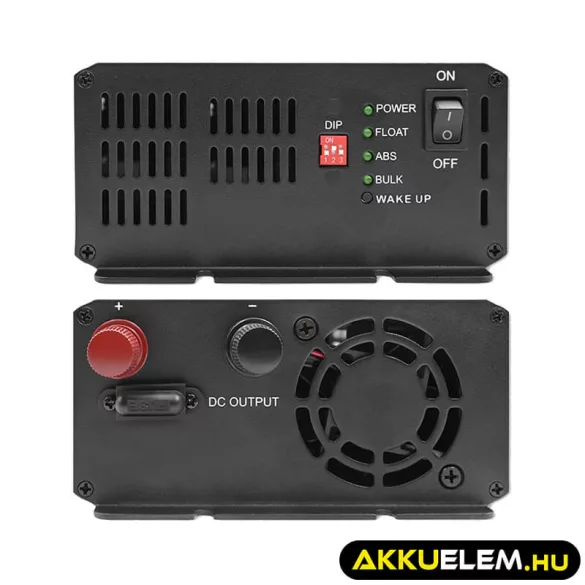 Qoltec Okostöltő LiFePO4 AGM GEL SLA akkumulátorokhoz 20A 24V