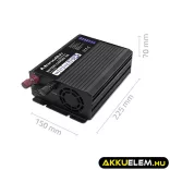 Qoltec Okostöltő LiFePO4 AGM GEL SLA akkumulátorokhoz 10A 24V