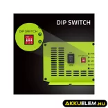 Qoltec Okostöltő LiFePO4 AGM GEL SLA akkumulátorokhoz 70A 12V Gyorstöltés 