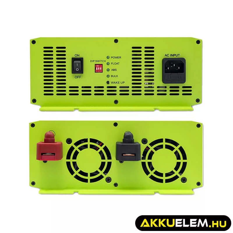 Qoltec Okostöltő LiFePO4 AGM GEL SLA akkumulátorokhoz 70A 12V Gyorstöltés 