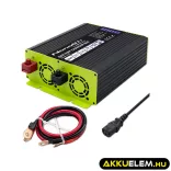Qoltec Okostöltő LiFePO4 AGM GEL SLA akkumulátorokhoz 80A 12V Gyorstöltés 