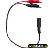 Qoltec Automatikus töltő AGM GEL STD 6V akkumulátorokhoz 1A LED jelzés AC/DC