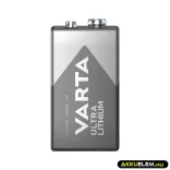 Varta Ultra Lithium 9V elem 1db/csomag