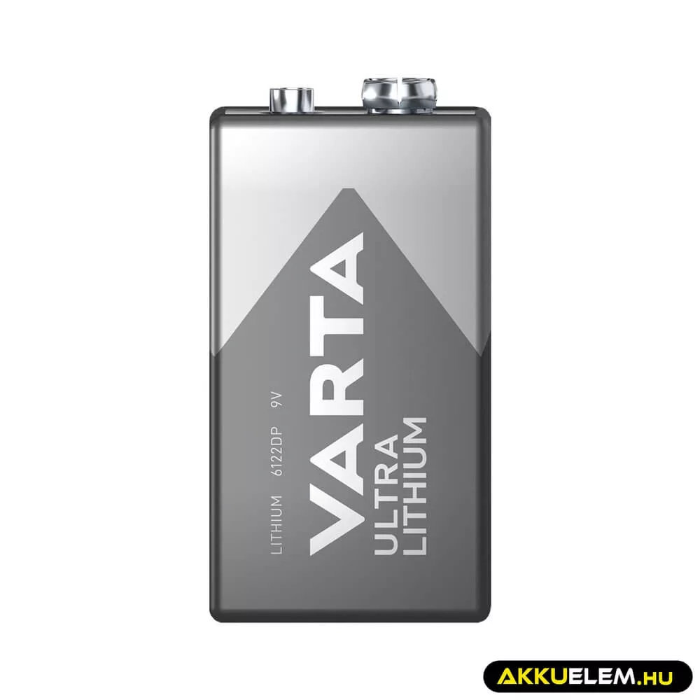 Varta Ultra Lithium 9V elem 1db/csomag