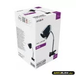 Avide Basic Asztali Lámpa Csíptethető Fekete E27 max.15W