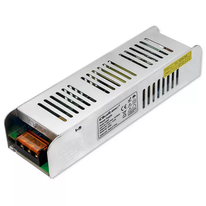 Qoltec LED Kapcsolóüzemű Tápegység IP20 150W 12V 12.5A Vékony Qoltec LED Kapcsolóüzemű Tápegység IP20 150W 12V 12.5A Vékony