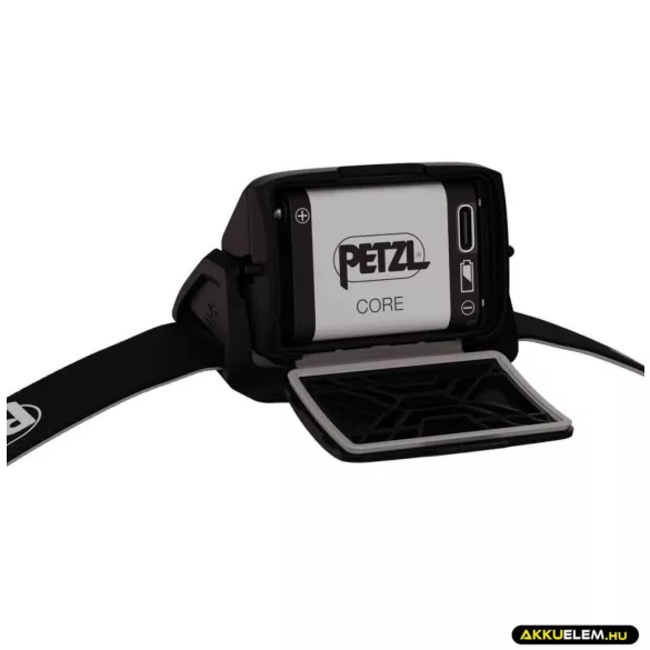 PETZL ACTIK CORE fekete fejlámpa E065AB00 625lm