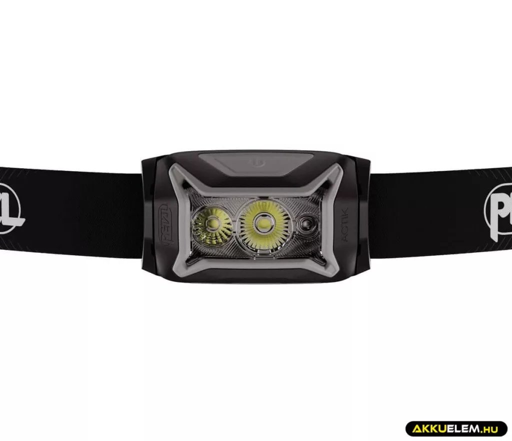 PETZL ACTIK CORE fekete fejlámpa E065AB00 625lm