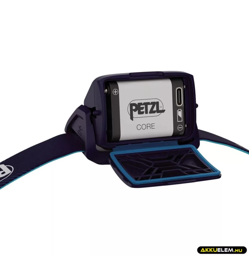 PETZL ACTIK CORE kék fejlámpa E065AB01 625lm