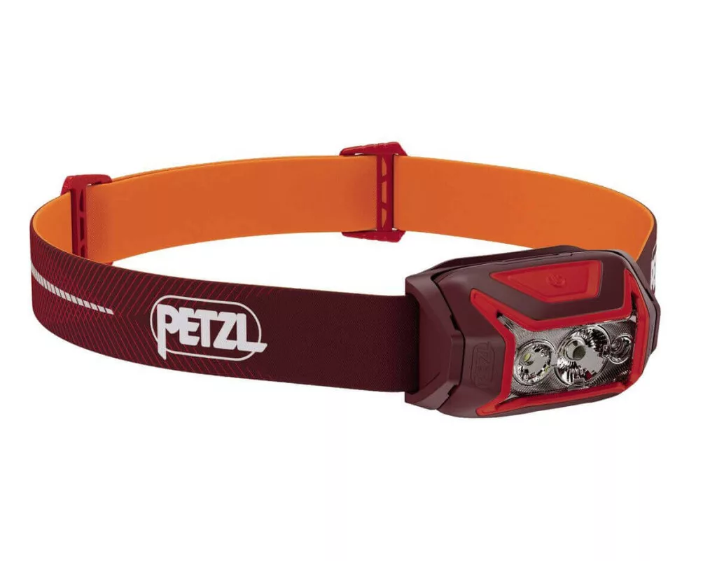 PETZL ACTIK CORE piros fejlámpa E065AB02 625lm