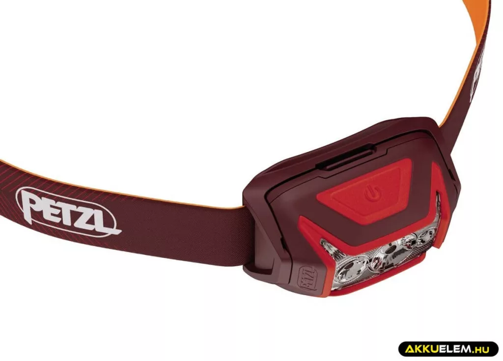 PETZL ACTIK CORE piros fejlámpa E065AB02 625lm