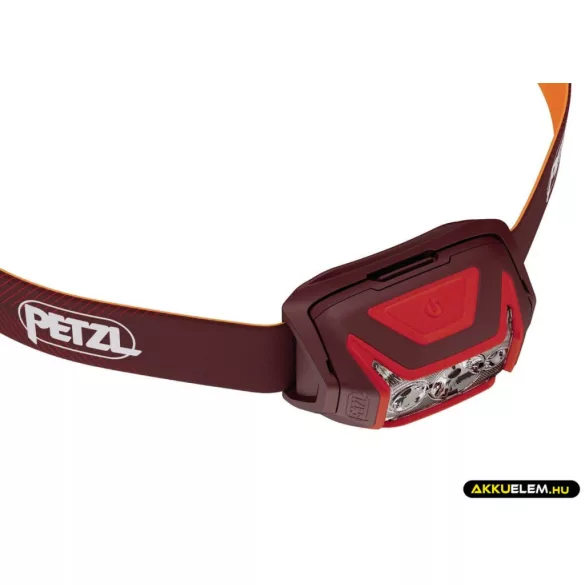 PETZL ACTIK CORE piros fejlámpa E065AB02 625lm