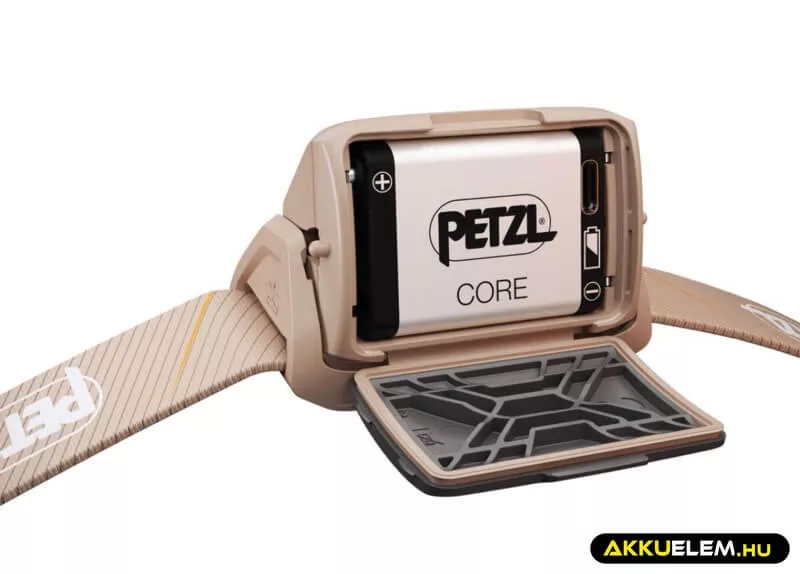 PETZL TIKKA CORE barna fejlámpa E067AB02 450lm