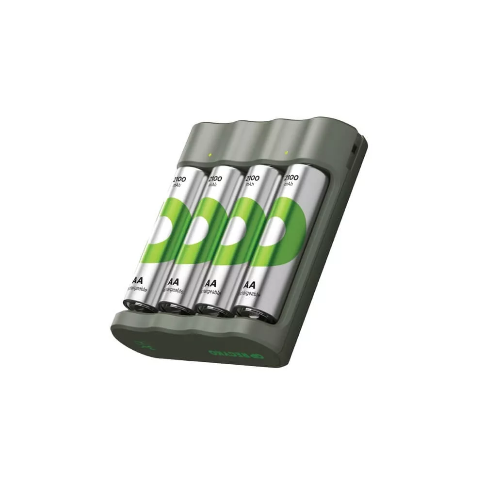 GP akkutöltő B441 + 4xAA 2100mAh akkumulátor GP akkutöltő B441 + 4xAA 2100mAh akkumulátor
