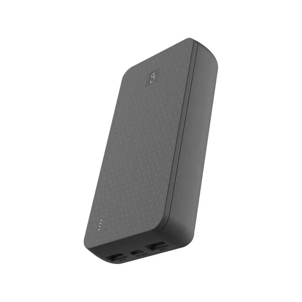 GP Powerbank B+ Series, 20 000 mAh, 15 W, fekete, 2*USB, 1*USB-C GP Powerbank B+ Series, 20 000 mAh, 15 W, fekete, 2*USB, 1*USB-C