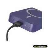 Powerbank WI 1046, 10 000 mAh, 20 W+Wireless, Kék
