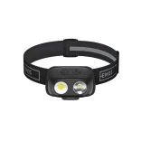 Fejlámpa P3542 tölthető COB LED + LED 500lm, 130m