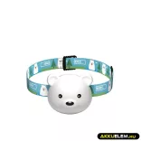 Fejlámpa P3543 LED tölthető medve 80LM