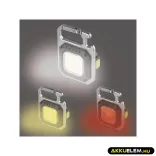 Mini LED-es zseblámpa kulcstartólámpa Újratölthető  P4714 750lm