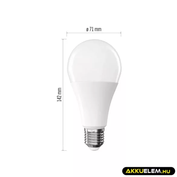 Classic LED-izzó A70 E27 16W (120W) 1901lm WW 4000K