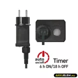 Karácsonyi füzér 80Led 8+5m IP44 cherry CW