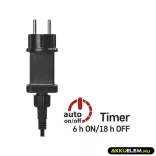 Karácsonyi 10 +3m szines fényfüzér 96Led IP44 (170cm-es fára) TÁVIRÁNYÍTÓ