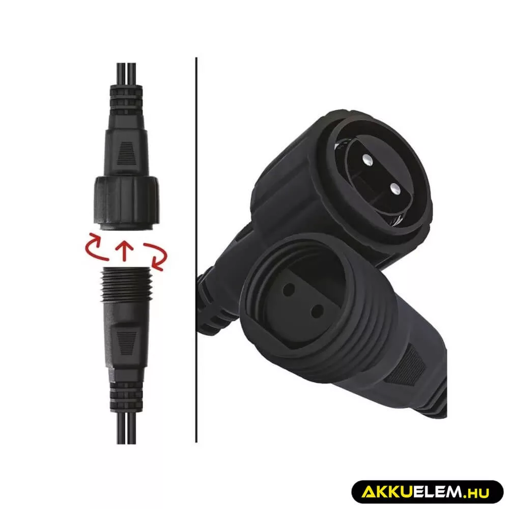Karácsonyi féyyfüzér CNT 500Led 5m hossz WM C IP44