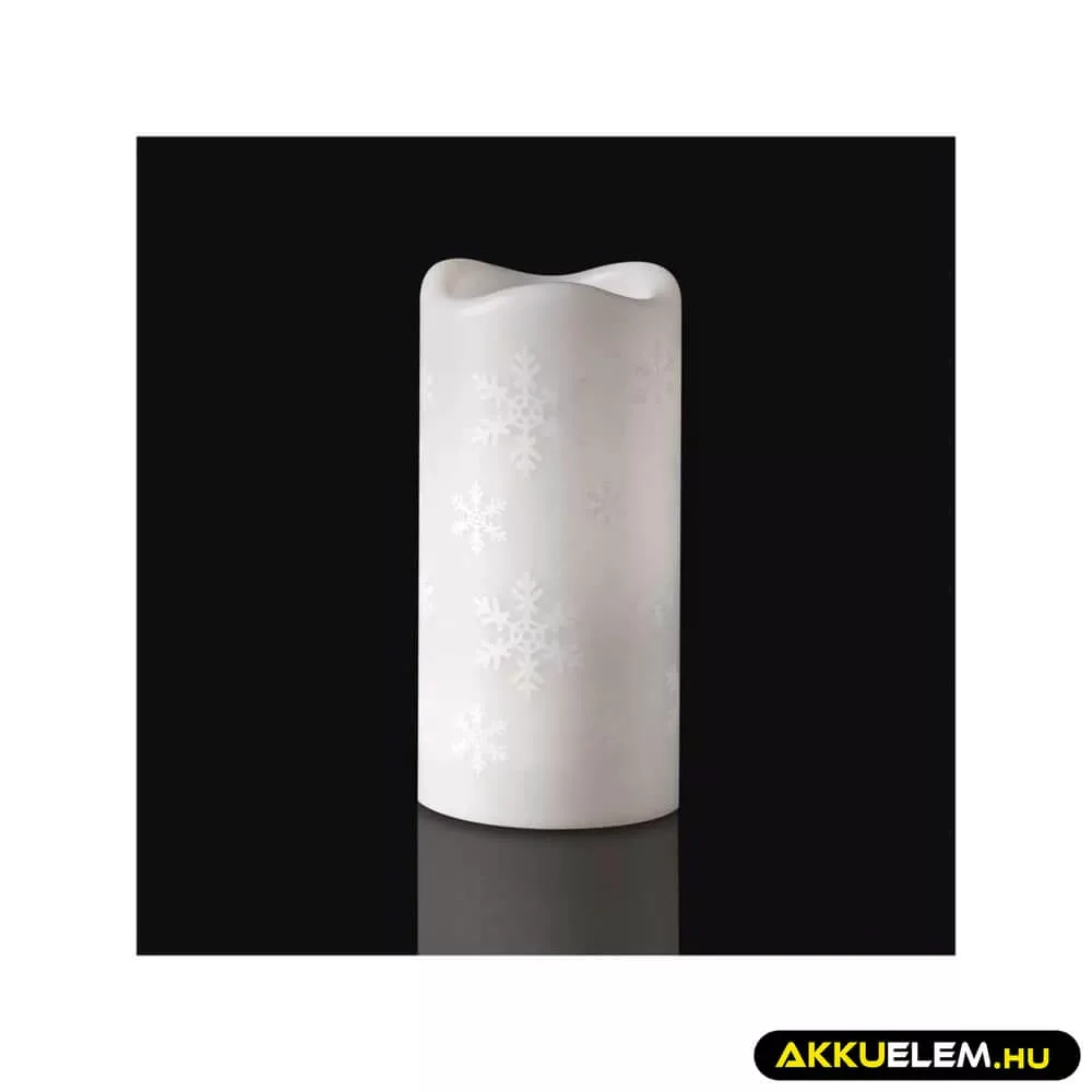 Karácsonyi Gyertya LED projektor CW beltéri 3*AAA