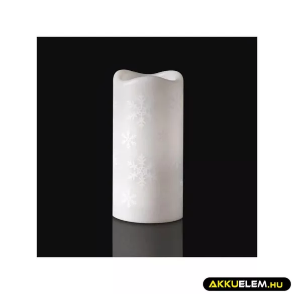 Karácsonyi Gyertya LED projektor CW beltéri 3*AAA