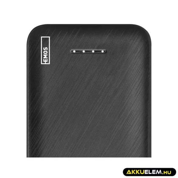 Powerbank 20000mAh 22,5W LED kijelzővel fekete 1*USB-C 2*USB-A