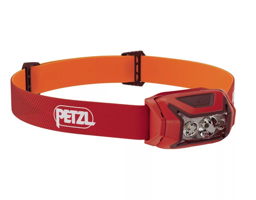 PETZL ACTIK E063AB02 piros fejlámpa 450lm PETZL ACTIK E063AB02 piros fejlámpa 450lm