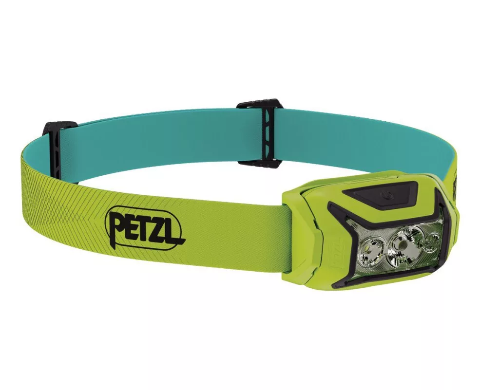 PETZL ACTIK E063AB03 zöld fejlámpa 450lm