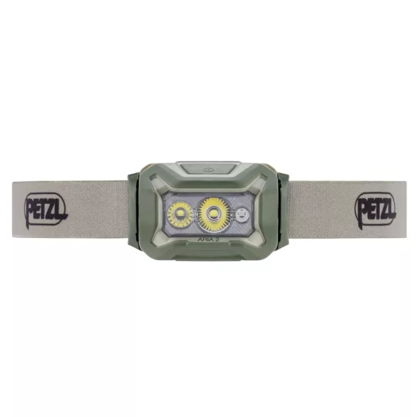 PETZL ARIA 2 Desert fejlámpa RGB 3*LR03 450lum