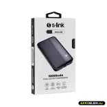 s-link powerbank 10000mAh 10W 2xUSB, 1xmicro USB, 1x USB-C