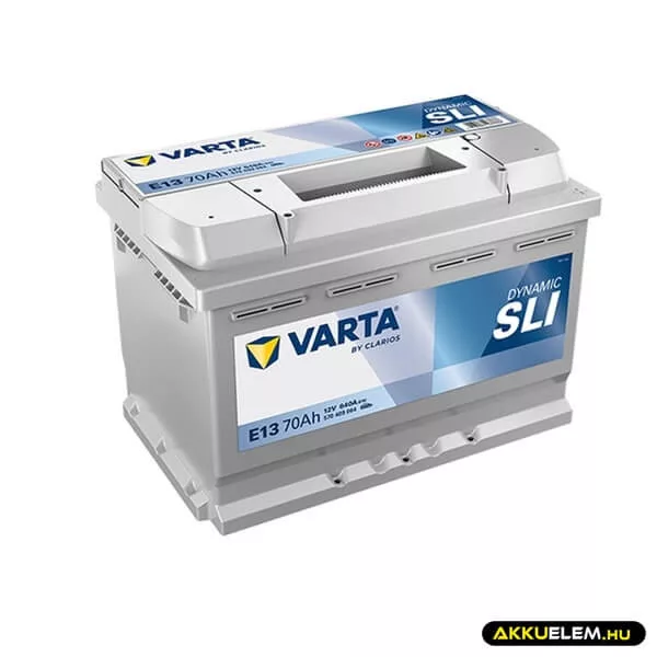 Varta 12V 70Ah 640A JOBB+ 570409 L3 autó akkumulátor Varta 12V 70Ah 640A JOBB+ 570409 L3 autó akkumulátor