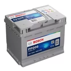 Bosch PP006 12V 63 Ah 580A BAL+ autó akkumulátor