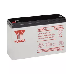 Yuasa NP10-6 6V 10 Ah zselés akkumulátor F1