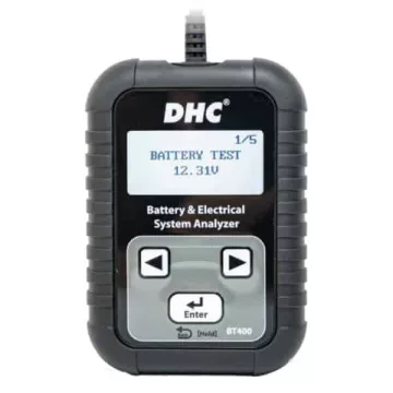 DHC-BT400 akkumulátor teszter 12/24V 2000A, digitális