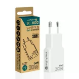 everActive SC-380Q 1xUSB 1xUSB-C QC3.0 adapter 30W SUPER SLIM