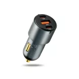 EverActive autós gyorstöltő 1xUSB 2xUSB-C QC3.0 PD 60W