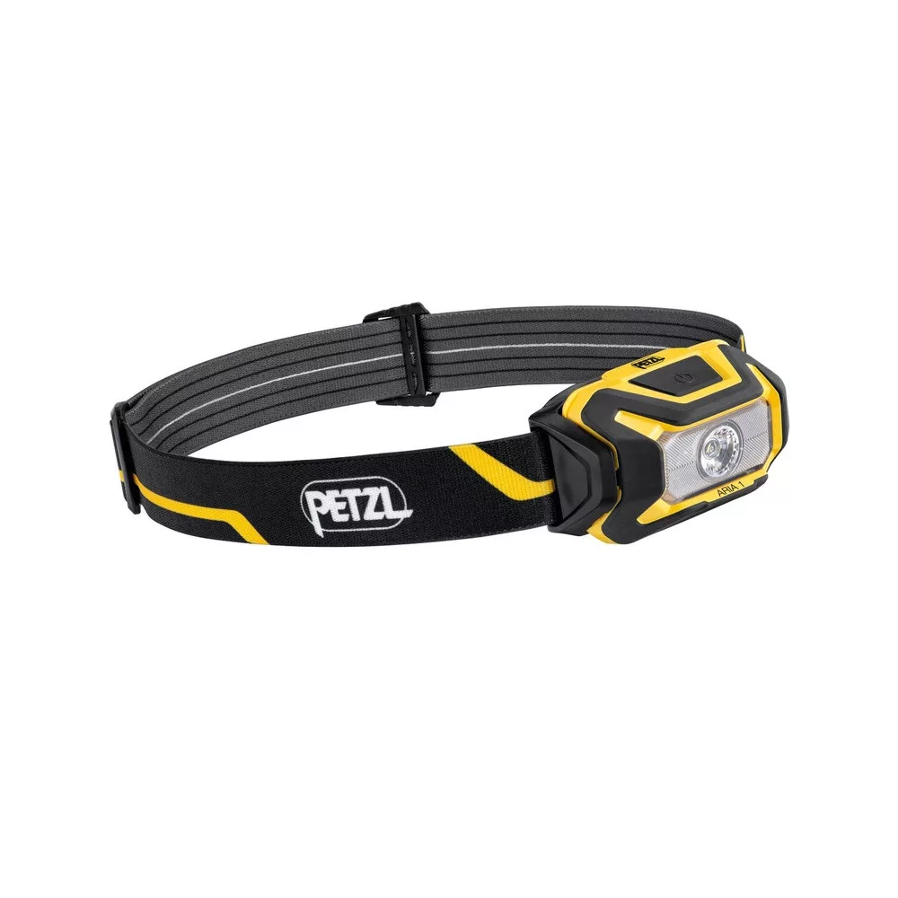 PETZL ARIA 1 fekete-sárga fejlámpa E069AB00 350lum 3*LR03